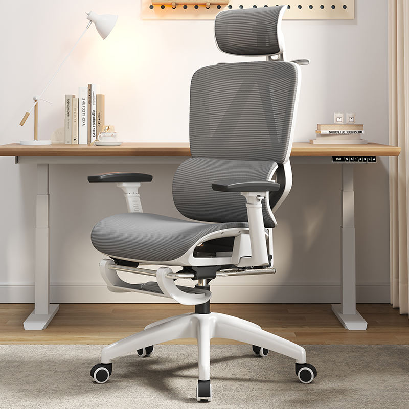 AMAL High Back Mesh Ergonomic Office Chair With Adjustable Lumbar Support Swivel Computer Chair